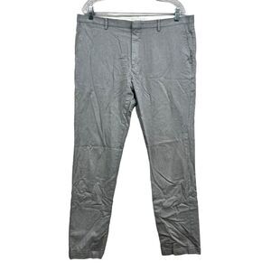 Reiss‎ Mens Trouser Pants Hamilton Straight Leg Slash Pockets Gray Size 36